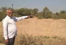 सुनसगाव येथील शेतकऱ्याची रस्त्याच्या ठेकेदारा कडून फसवणूक ?