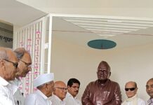 सुनसगाव विद्यालयात सहकार महर्षी दामू पांडू पाटील यांच्या पुतळ्याचे अनावरण !