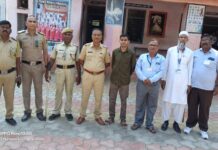 वराडसिम केंद्रावर दहावीच्या परीक्षेसाठी तालुका पोलीसांचा चोख बंदोबस्त !