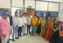 लेखाधिकारी श्रीमती व्ही.के.कांबळे सेवानिवृत्त सत्कार सोहळा संपन्न !