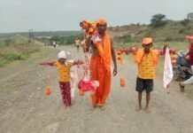 शेळगाव तापी वाघुर संगम ते सुनसगाव कावड यात्रा संपन्न !