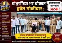 डांभुर्णीच्या भर चौकात हवेत गोळीबार; कोळन्हावीच्या सरपंचाला काही तासांत अटक