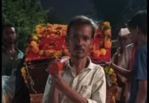 सुनसगाव येथे श्री दादाजी धुनीवाले पालखी सोहळा उत्साहात संपन्न